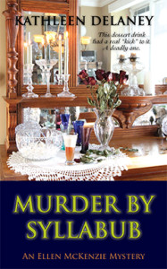 Murder by Syllabub, Kathleen Delaney, Ellen McKenzie, Mystery